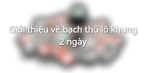 Giới thiệu về bạch thủ lô khung 2 ngày