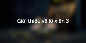 Giới thiệu về lô xiên 3